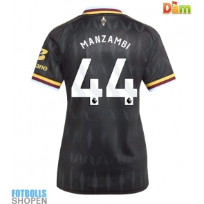 Billiga Aston Villa Johan Manzambi #44 Bortatröja Dam 2026-27 Kortärmad